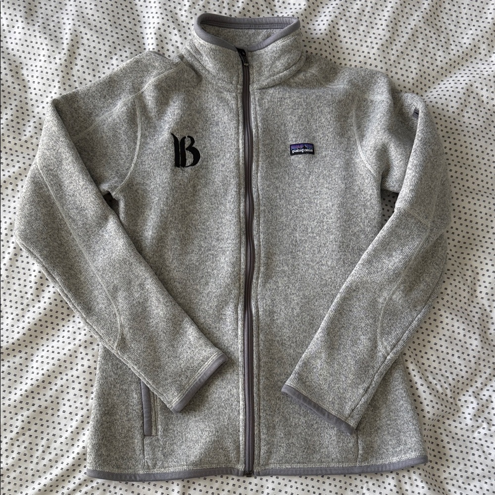 Patagonia Light Gray Fleece Jacket